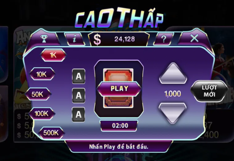 Chiến Thắng Minigame Cao Thấp Tại 789Club Với Tỷ Lệ Ăn Tiền Cực Cao
