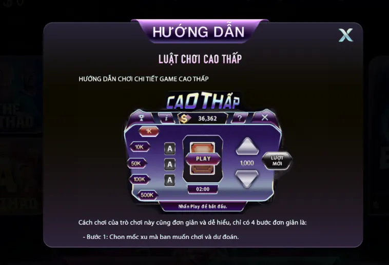 Chiến Thắng Minigame Cao Thấp Tại 789Club Với Tỷ Lệ Ăn Tiền Cực Cao