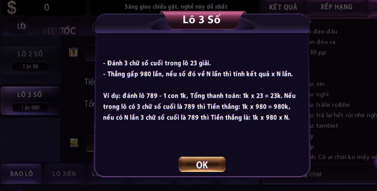 Chinh Phục Siêu Phẩm Lô Đề Siêu Tốc Tại 789Club Thắng Lớn Mỗi Ngày