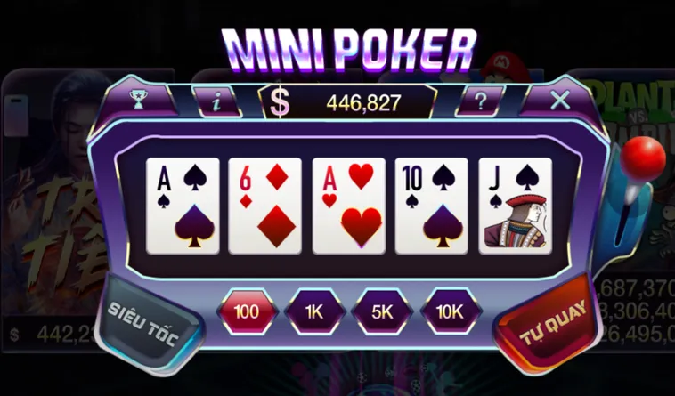 Chinh Phục Siêu Phẩm Mini Poker Tại 789Club Với Tỷ Lệ Thắng Cực Khủng