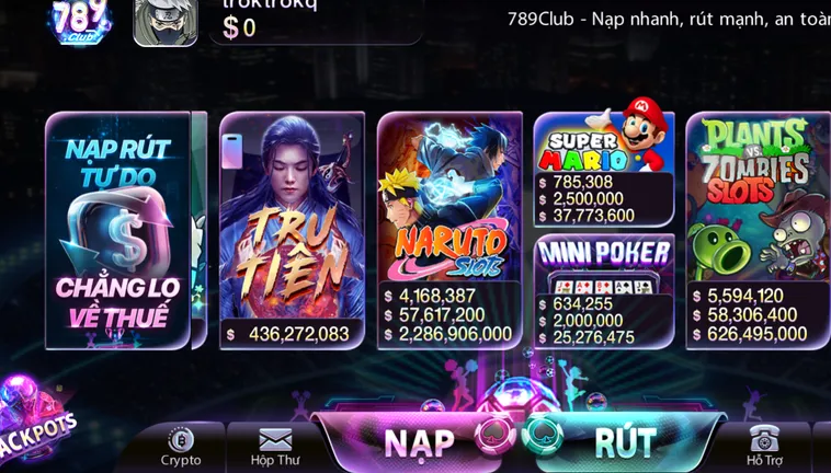 Chinh Phục Siêu Phẩm Nổ Hũ 789Club Với Giải Thưởng Khổng Lồ