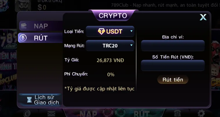 Hướng Dẫn Rút Tiền 789Club Về Tài Khoản Siêu Tốc Chỉ Trong Vài Phút