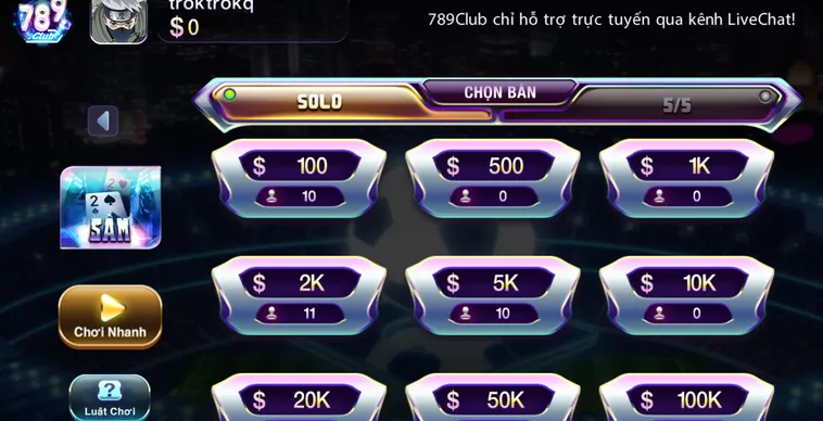 Trải Nghiệm Đỉnh Cao Sâm Tại 789Club Thắng Lớn Mỗi Ngày